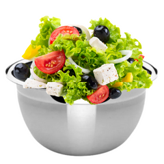 Tigela Bowl Aço Inox Profissional 24cm Confeitaria Baccani