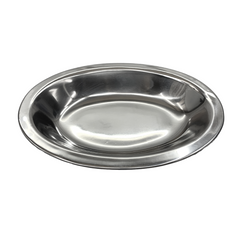 Travessa Funda em Aço Inox 23cm Baccani