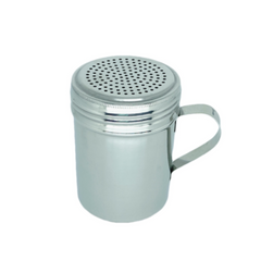 Polvilhador Com Alça em Aço inox 300ml Baccani