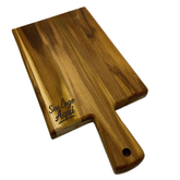 Kit 15 Tabua Madeira Teca Personalizada Sua Logo Marca