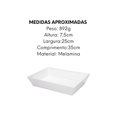 Travessa Melamina de 35cm Bestfer