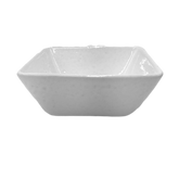 Tigela Bowl Quadrado G 550ml Cerâmica Branca LaFaenza