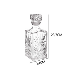 Conjunto Bormioli Rocco Selecta Licoreira De 1l Com 6 Copos De Whisky Day Home