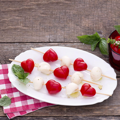 Prato Oval Ebro de Vidro Opalino Day Home