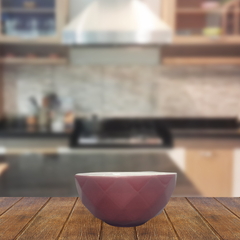 Tigela Bowl de Porcelana Vinho 540ml Etilux