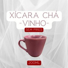 Xicara de Chá Sem Pires Vinho - A Gourmet