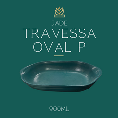Travessa Oval Mini Jade 300ml - A Gourmet