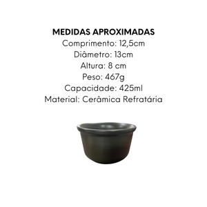 Cumbuca Cerâmica N20 Petróleo - A Gourmet