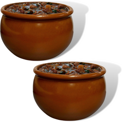 Cumbuca de Barro Ceramica N90 600ml Bela Porcelana