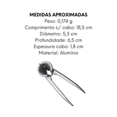 Quebra Nozes em Aluminio GZT