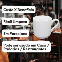 Caneca Porcelana 200ml - A Gourmet