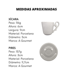 Xicara Café Italiano Com Pires BelaVista