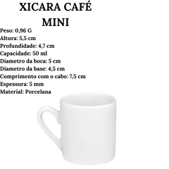 Xicara de Café Lisa S/ Pires 50ml BelaVista