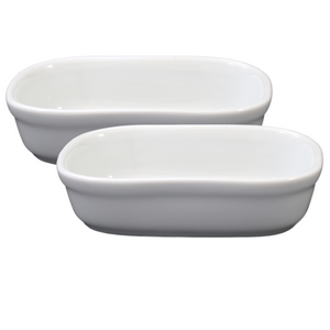 Travessa Retangular em Porcelana 350ml BelaVista