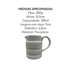 Jarra Pequena Canelada 280ml BelaVista
