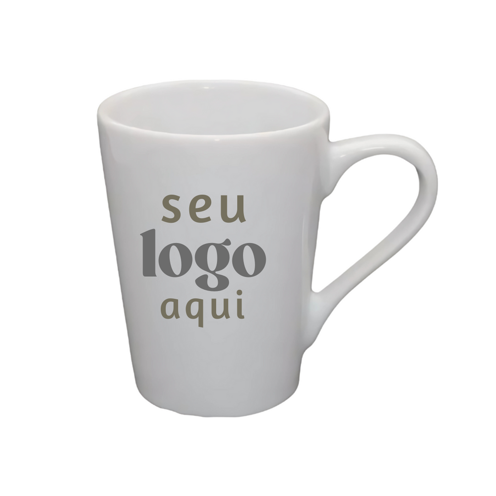 Kit 50 Caneca 230ml Personalizado Com Sua Marca BelaVista Caneca