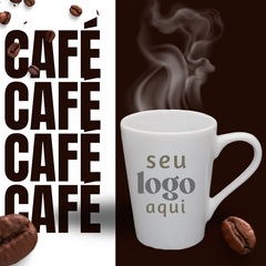 Kit 50 Caneca 230ml Personalizado Com Sua Marca BelaVista Caneca