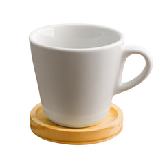 Xicara porcelana pires redondo pinus