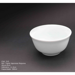Tigela Japonesa Pequena em Porcelana 300ml BelaVista