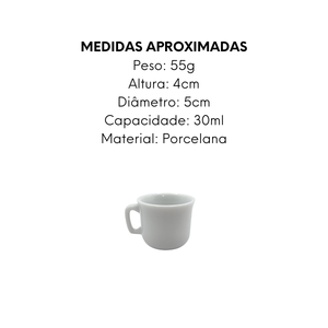 Xícara Golinho Sem pires - A Gourmet