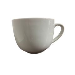 Xicara Consume Pequena um Cabo de Porcelana A Gourmet