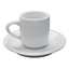 Xicara de Café Hotel em Porcelana C/ Pires 70ml BelaVista
