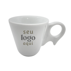 Kit 50 Xicara Café Pirâmide S/Pires Personalizado BelaVista Xicara de Café