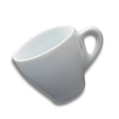 Kit 50 Xicara chá Buondi com sua marca BelaVista Xicara de Chá