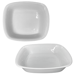 Travessa Quadrada Galoro Porcelana 550ml BelaVista