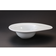 Molheira Redonda Aba Boné em Porcelana BelaVista