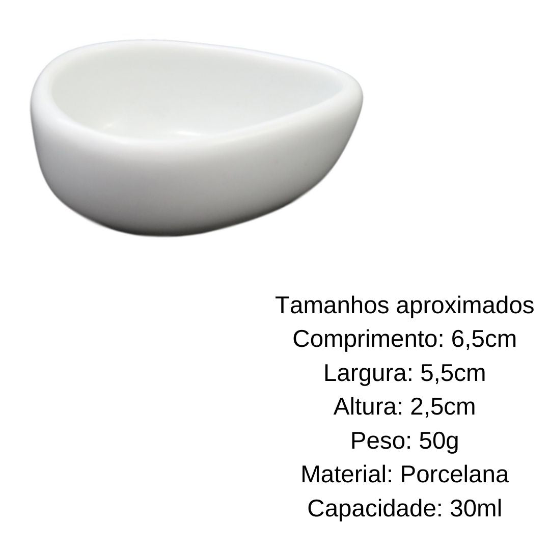 Mini Gotinha em Porcelana 30ml BelaVista