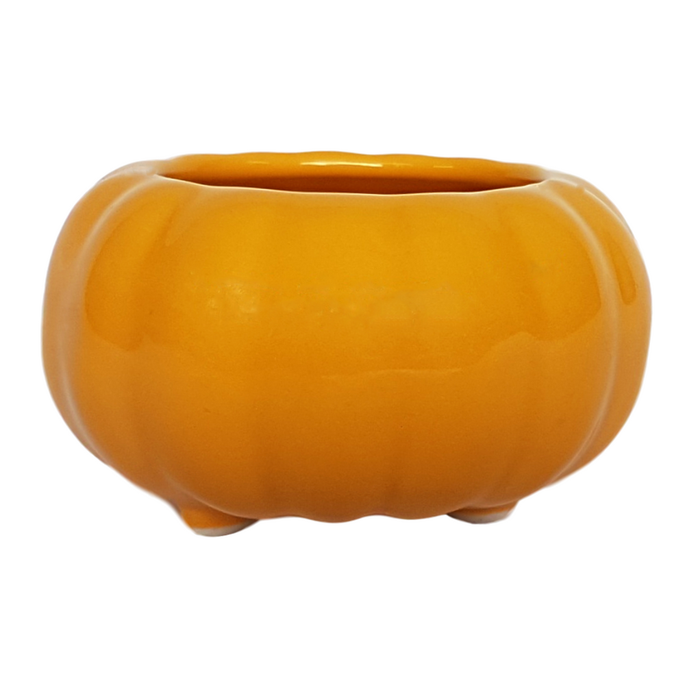 Ramequim Abóbora Laranja em Porcelana 130ml BelaVista