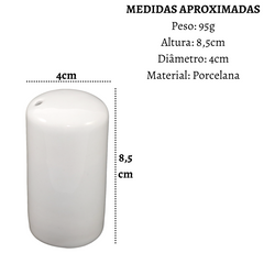 Paliteiro de Porcelana Simples BelaVista