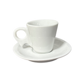 Xicara 70ml Com Pires Porcelana - A Gourmet