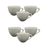 Conjunto 6 Xicara de Café Coquinho Jundiai Sem Pires BelaVista