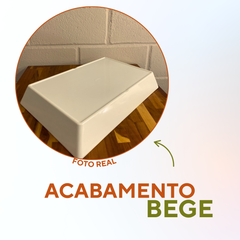 Travessa Retangular Grande Funda Melamina 6,3L