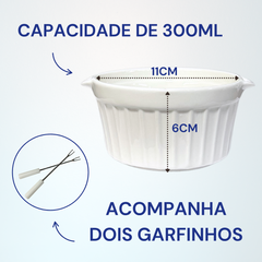 Conjunto Fondue 6 Peças Porcelana Casal - A Gourmet