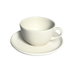 Xicara Chá Com Pires Zen 200ml - A Gourmet