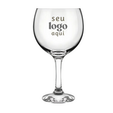 Kit 50 Taça Gin 600ml Vidro Personalizado - Sua Logo