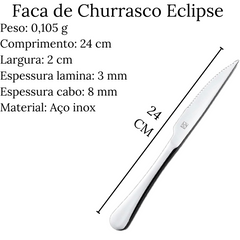 Faca de Churrasco Eclipse Hercules Hercules
