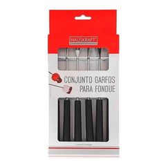 Conjunto 6 Garfo Para Fondue Etilux
