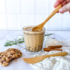 Conjunto 3 Mini Colher de Bambu Clink