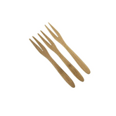 Conjunto 3 Garfinhos de Bambu Petiscos Clink