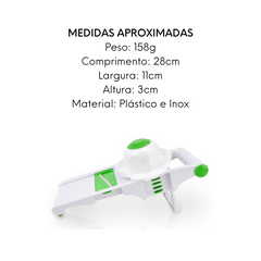 Ralador Multifuncional de Plastico e Aço inox Clink