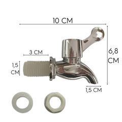 Torneira para dispenser 4 e 5L de Plastico - A Gourmet