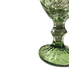 Taça de Agua Diamante Verde 300ml Class Home
