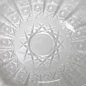 Centro de Mesa Cristal 24cm em Vidro Class Home