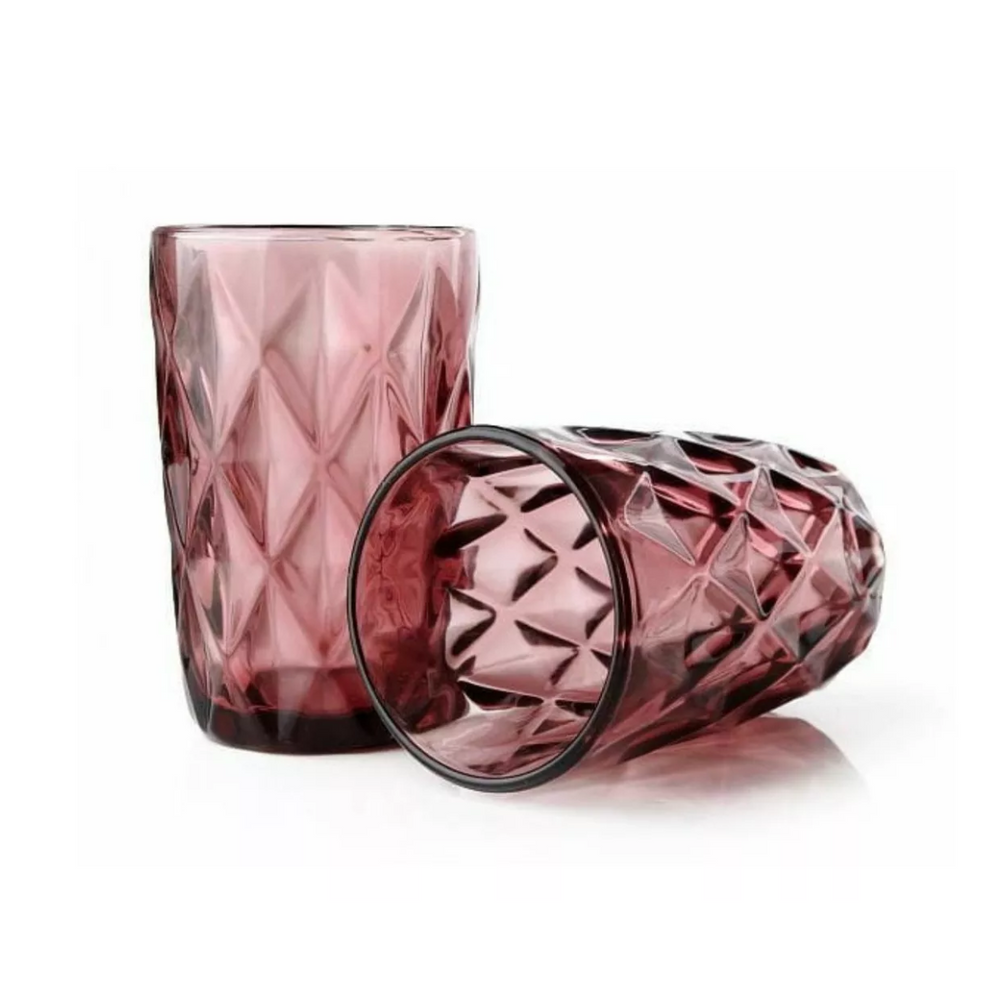 Copo Água Diamante Lilás 350ml Class Home