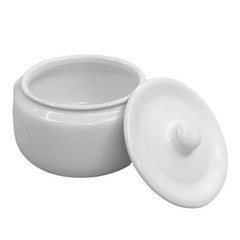 Caçarola Cerâmica Branca Refrataria 1,7L LaFaenza