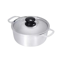 Caçarola AMTL N12 Aluminio de 500ml Com Tampa Carola
